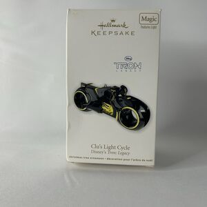Hallmark Keepsake Ornament 2011 Clu's Light Cycle Disney's Tron Legacy Magic